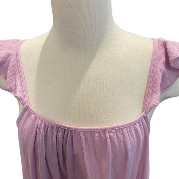 J Crew Women's Dress Size M Light Purple Size Zip Elastic Back Pockets - Picture 2 of 10